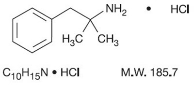 Chemical Structure Phentermine (Chemical Structure Phenteramine)